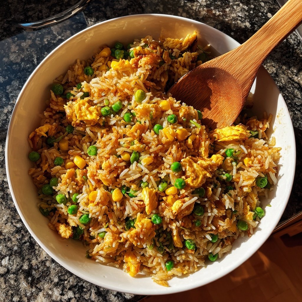 Quick 10 Minute Egg Fried Rice