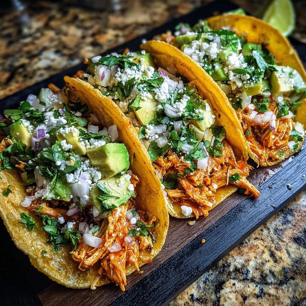 Global Mexican Chicken Tacos