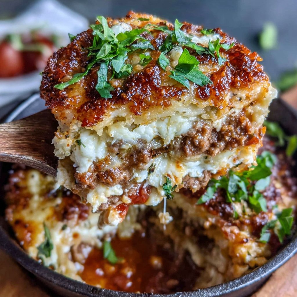 Italian Seasoned Hamburger Casserole
