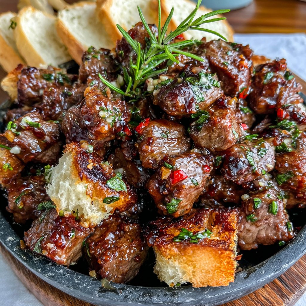 Garlic Butter Steak Bites