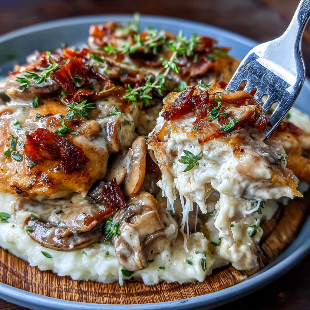 Creamy Mushroom Chicken