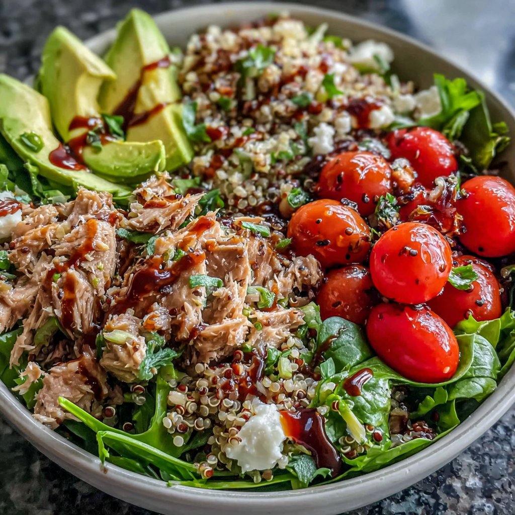 Tuna Quinoa Power Salad