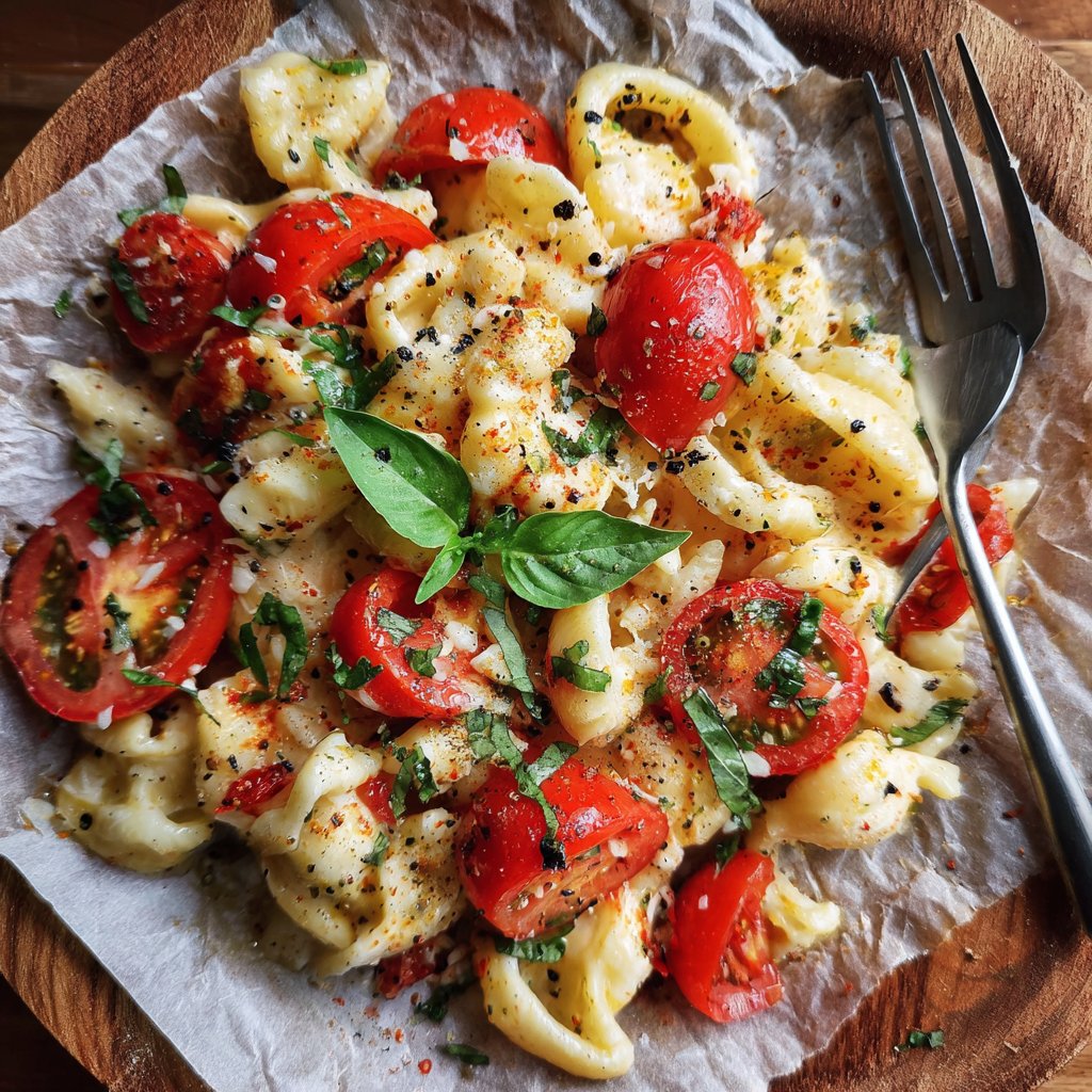 Caprese Pasta with Fresh Basil