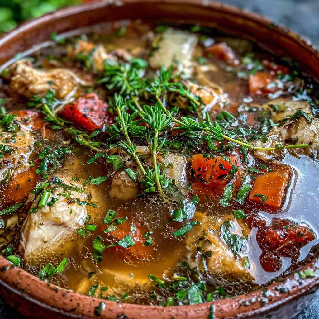 Homemade Chicken Broth